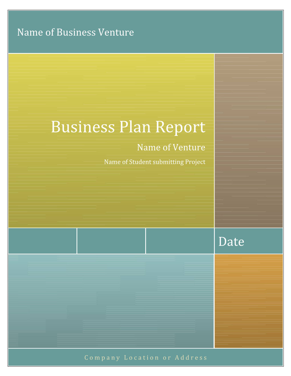 Business Plan Report