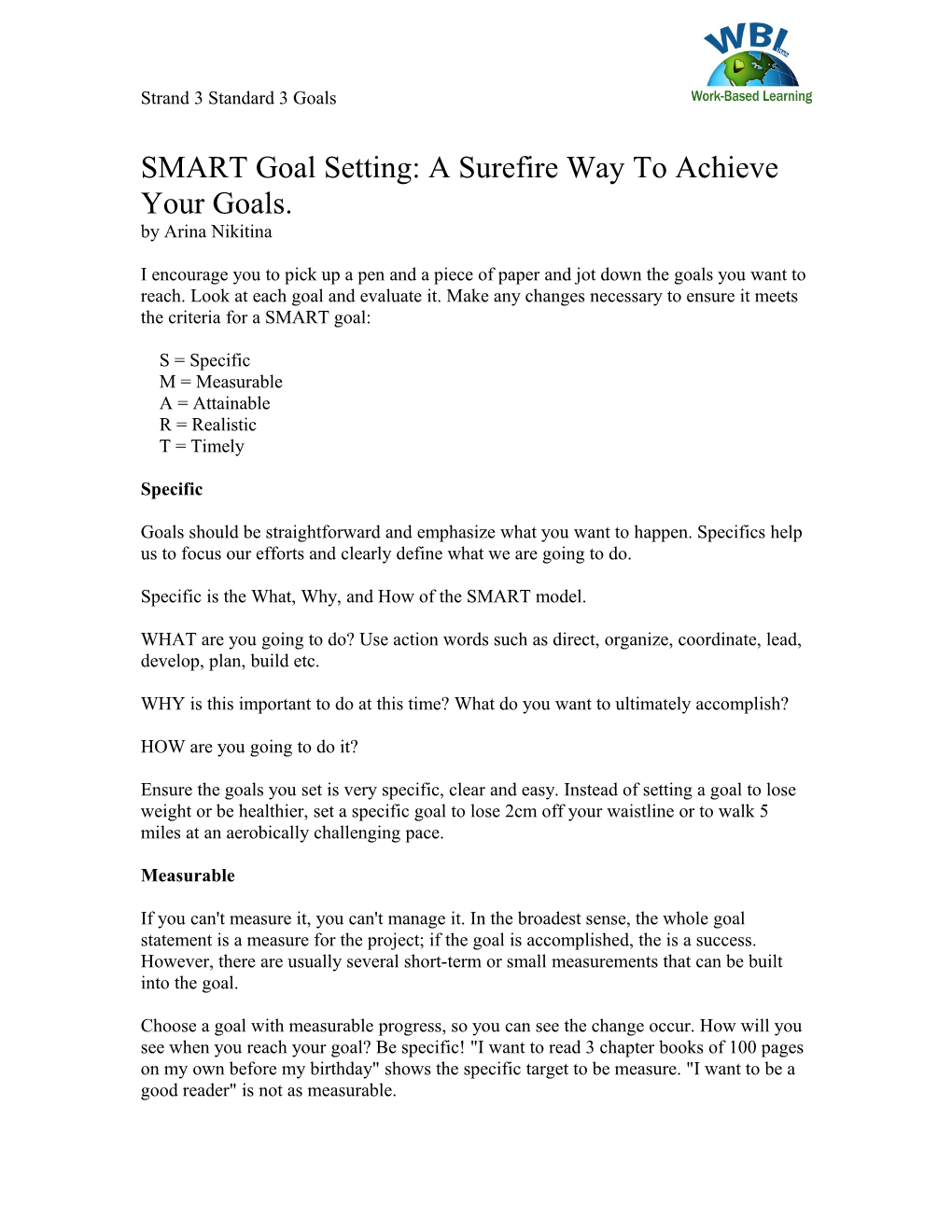 SMART Goal Setting: a Surefire Way to Achieve Your Goals
