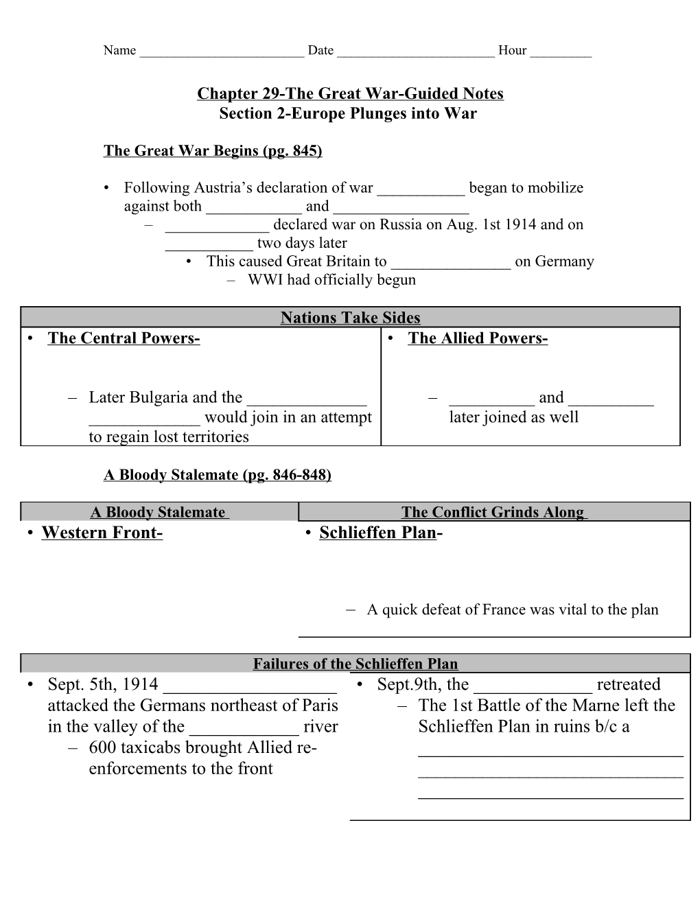 Chapter 22-Enlightenment and Revolution-Guided Notes s2