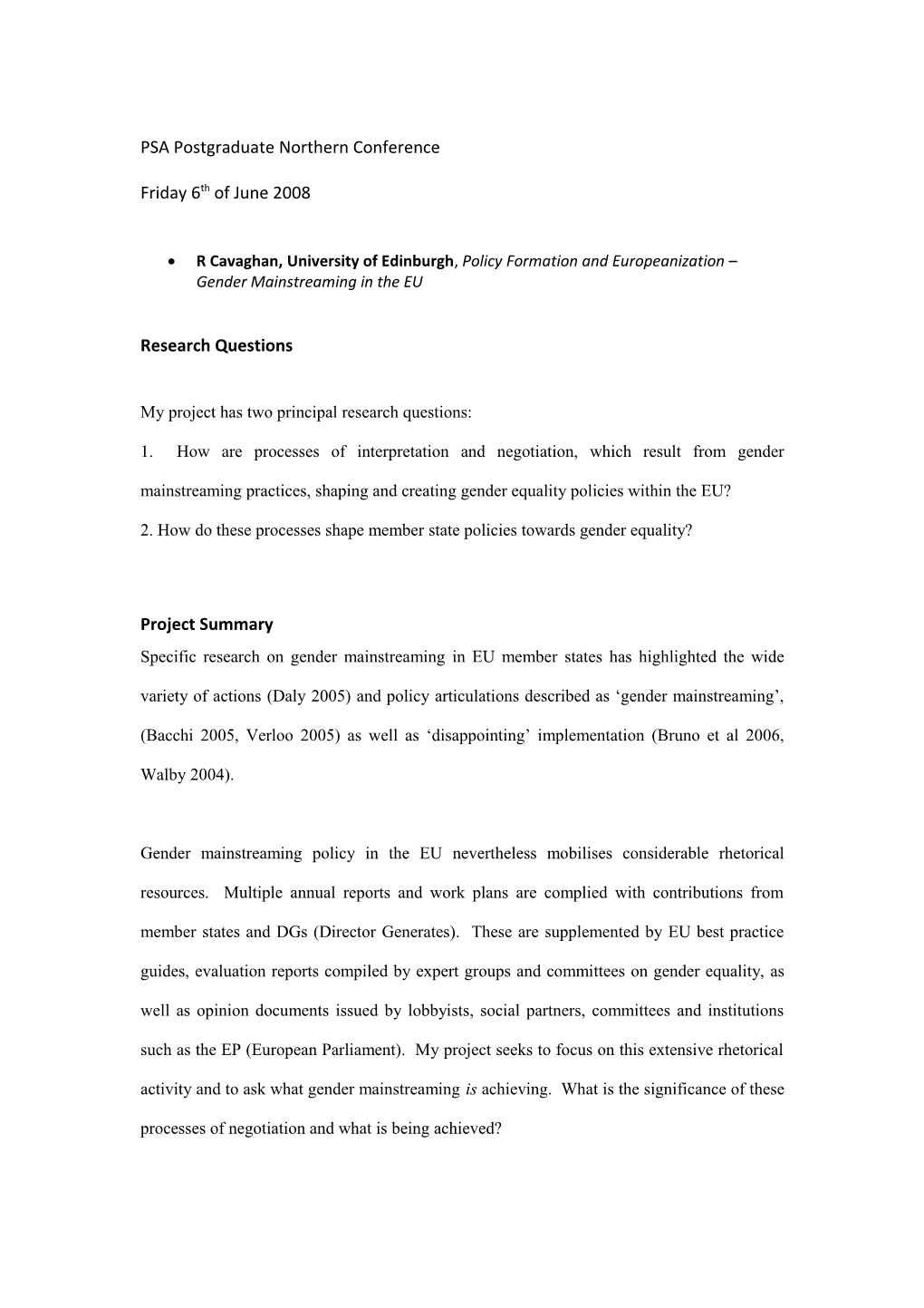 Interpretive Policy Analysis Methodology Workshops