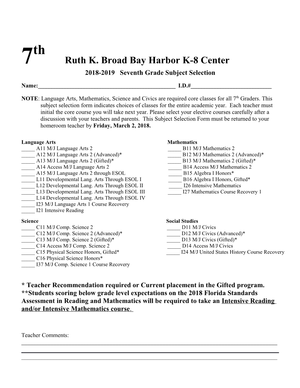 7Th Ruth K. Broad Bay Harbor K-8 Center