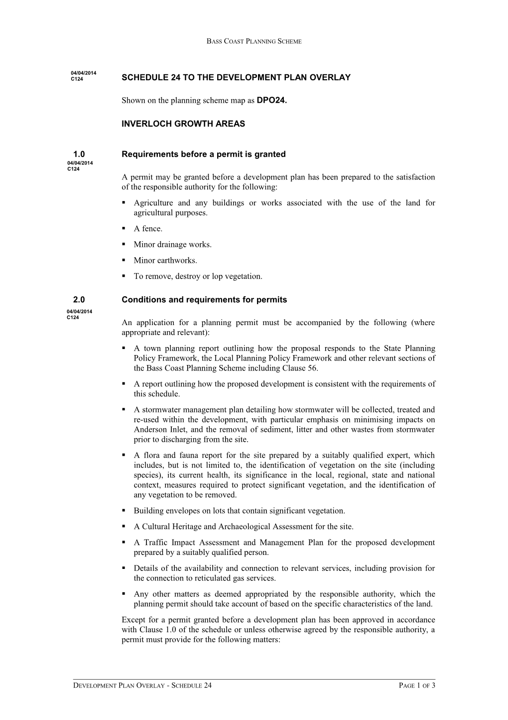 Bass Coast Planning Scheme