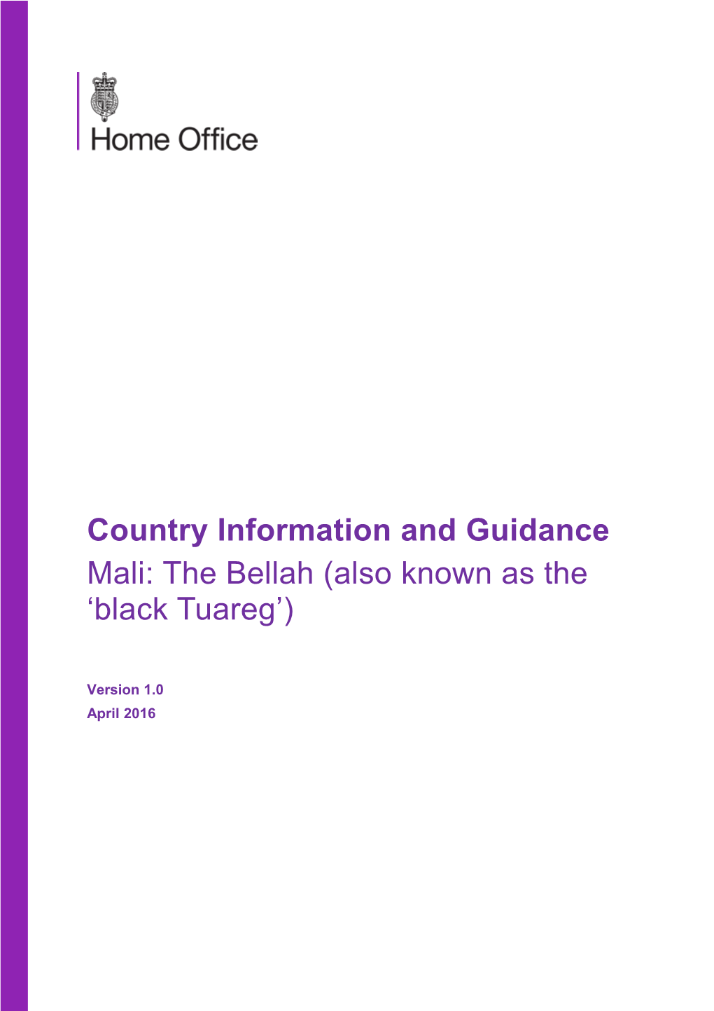 Country Information and Guidance