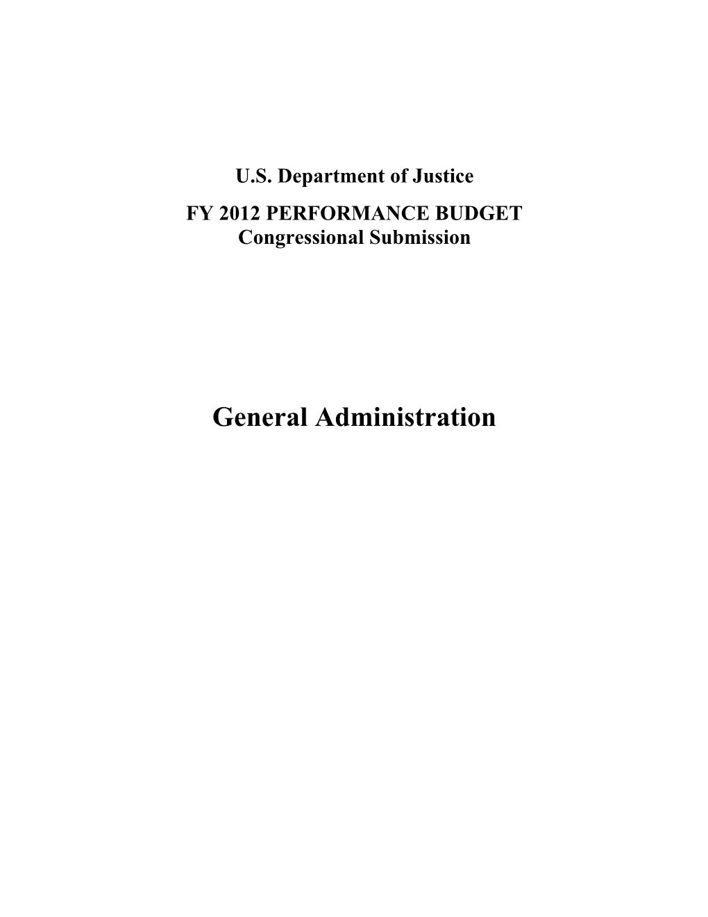 U.S. Department of Justice s1