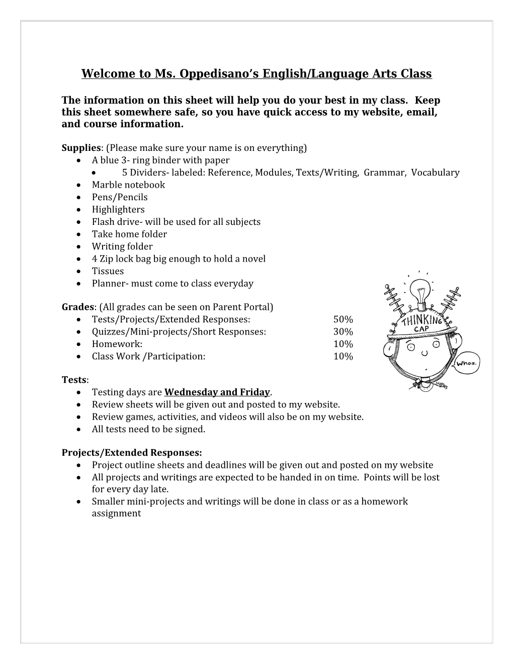 Welcome to Sixth Grade Social Studies at Baldwin Middle School