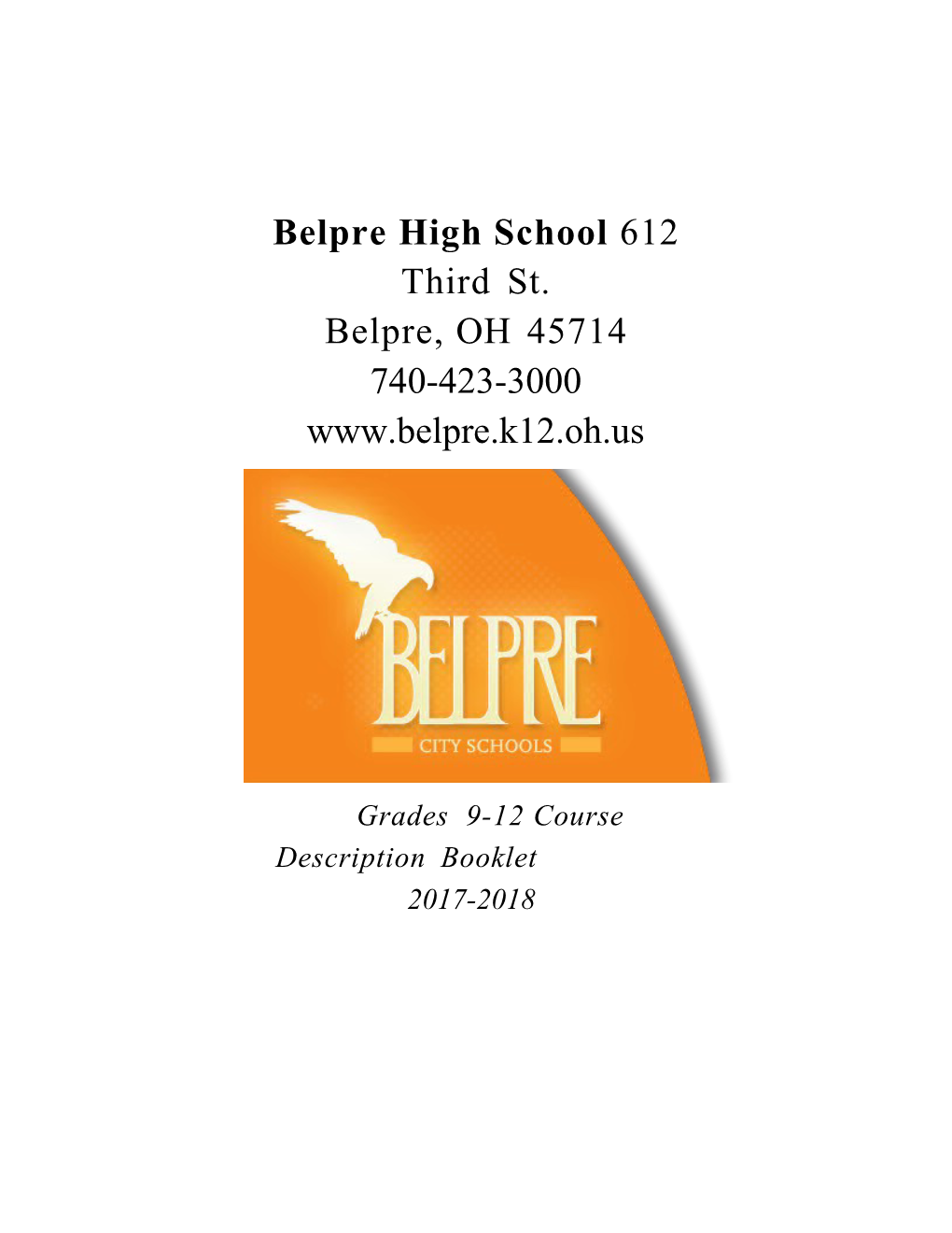 Belpre High School 612 Thirdst