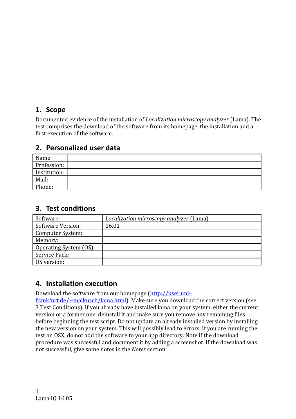 2. Personalized User Data