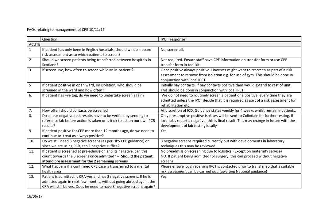 Key Points to Consider-CPE June 2016