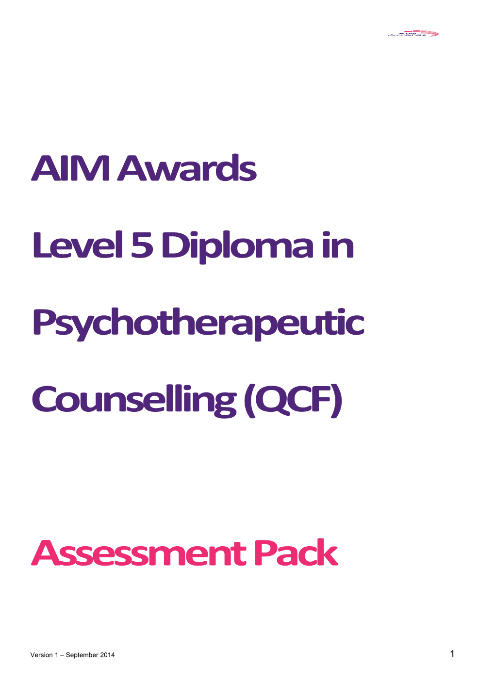 Level 5 Diploma in Psychotherapeutic Counselling (QCF)