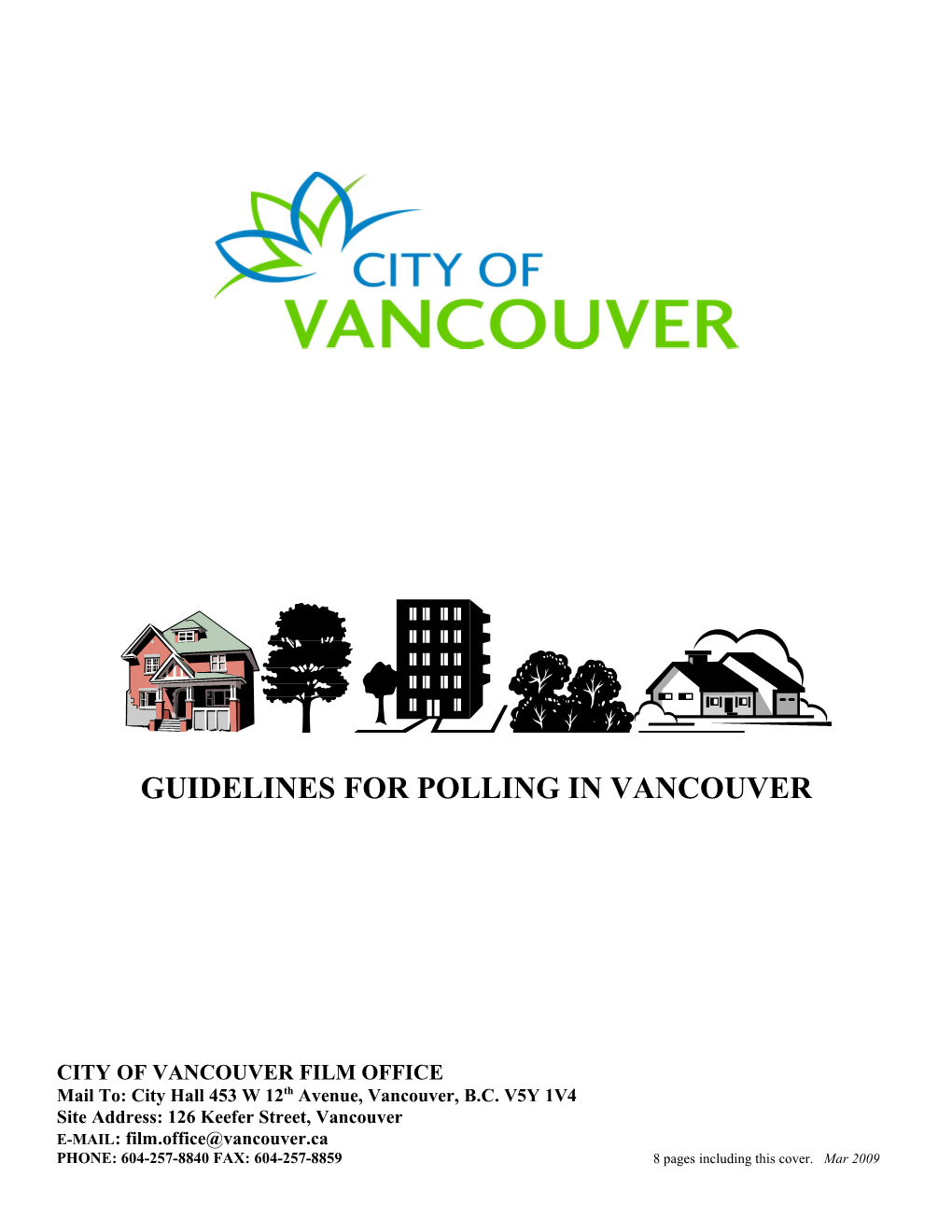 Guidelines for Polling in Vancouver
