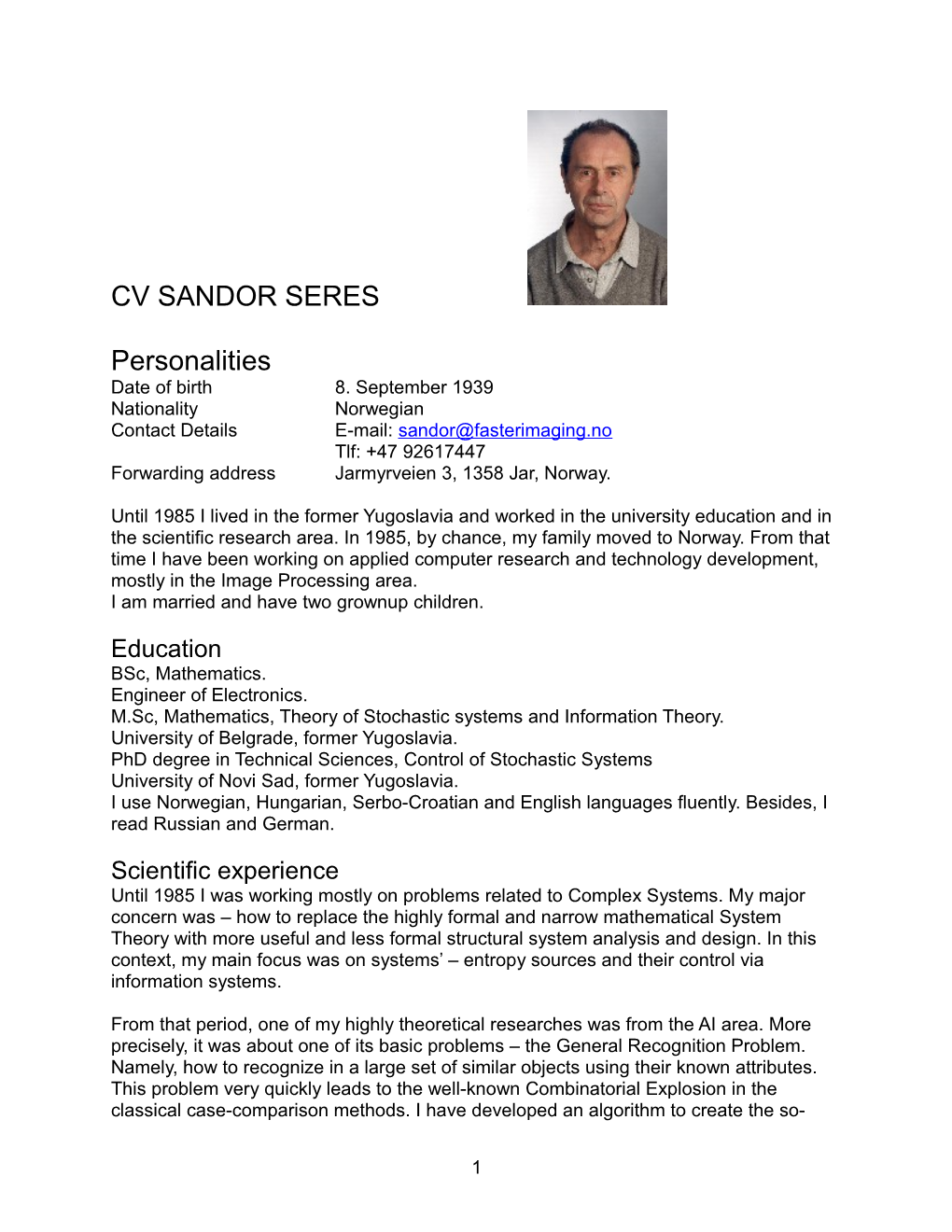 CV Sandor SERES