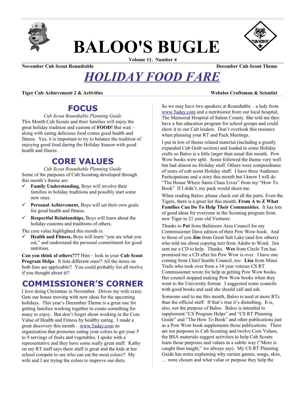 Page 2 BALOO's BUGLE s2