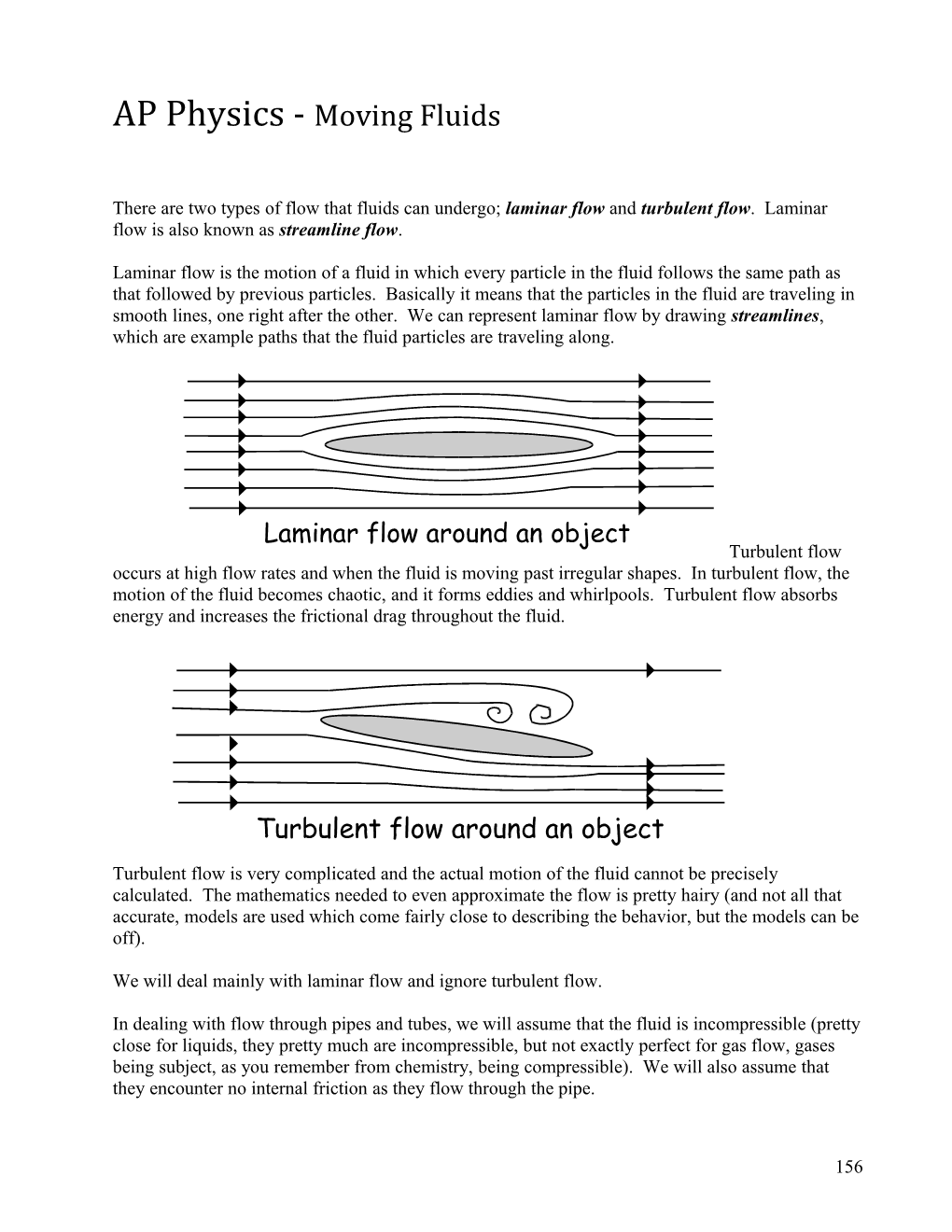 Physics II - Moving Fluids