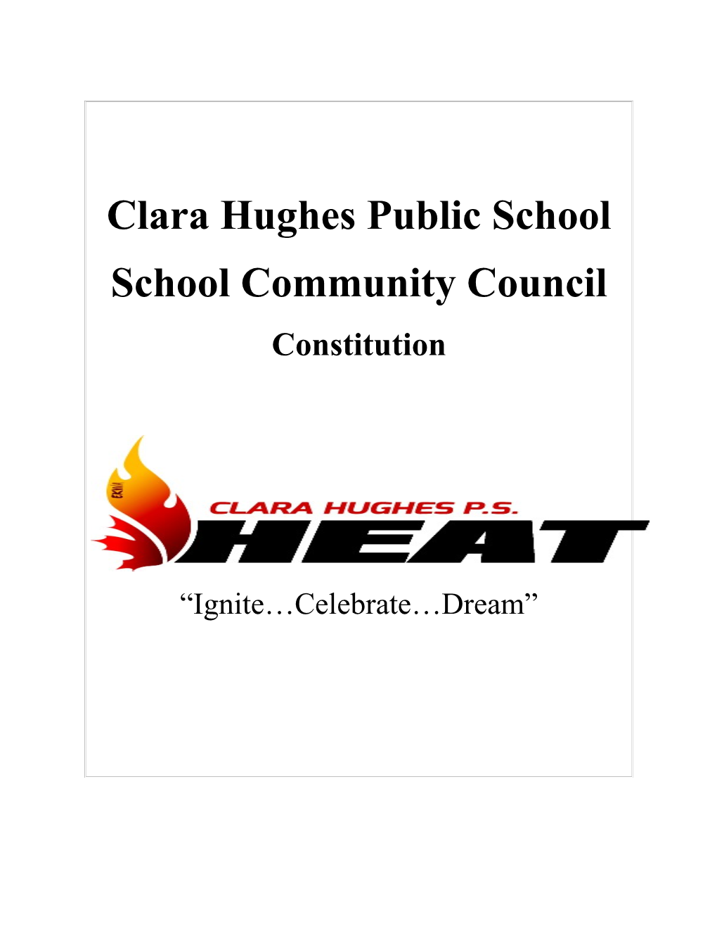 Clara Hughes Public School