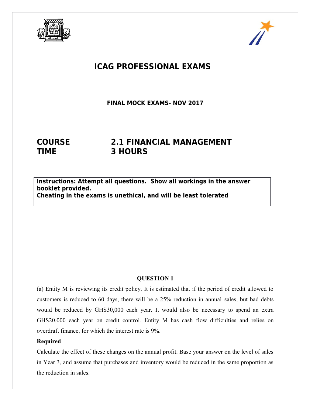 Excel Mini Mock-2.2 Mgt Accounting