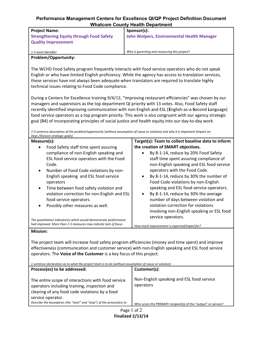 Using the Results of the Standards Assessment