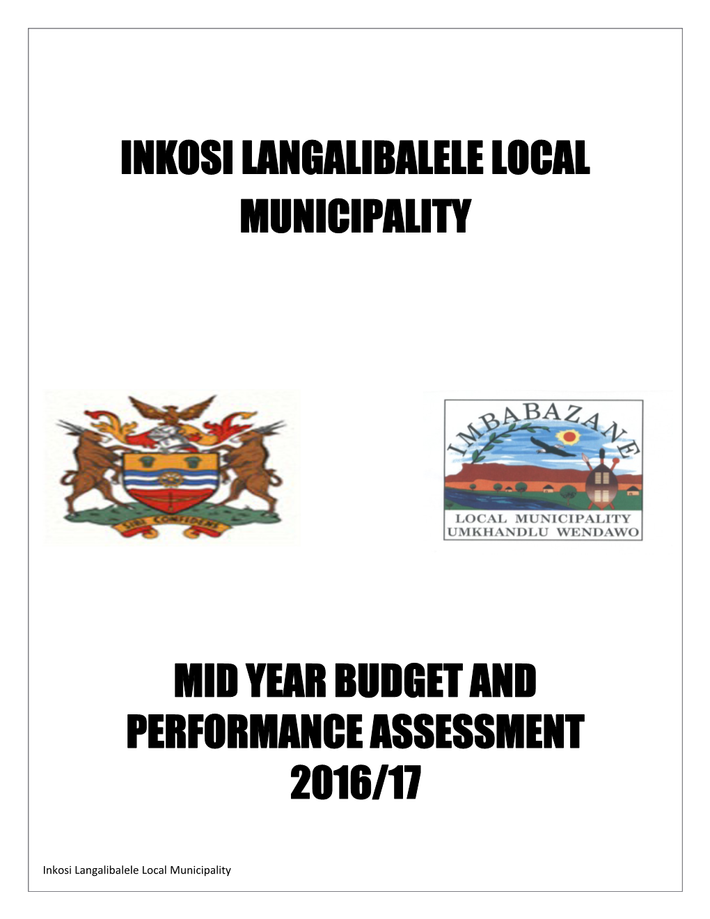 Inkosi Langalibalele Local Municipality