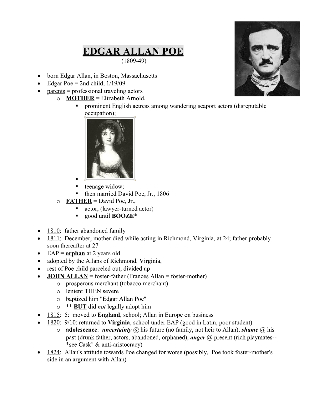 Edgar Allan Poe