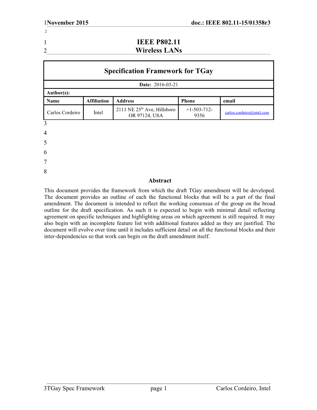 IEEE P802.11 Wireless Lans s79