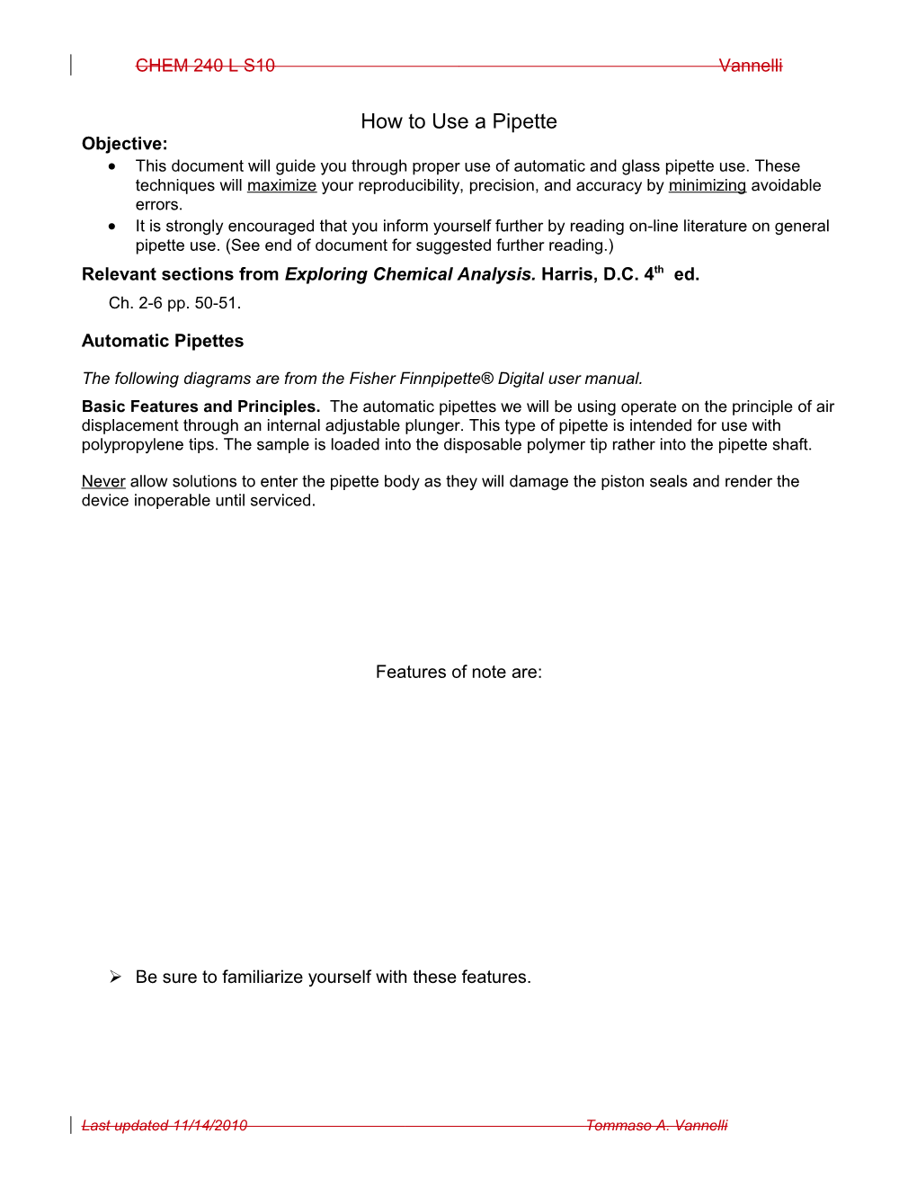 Relevant Sections from Exploring Chemical Analysis.Harris, D.C.4Th Ed