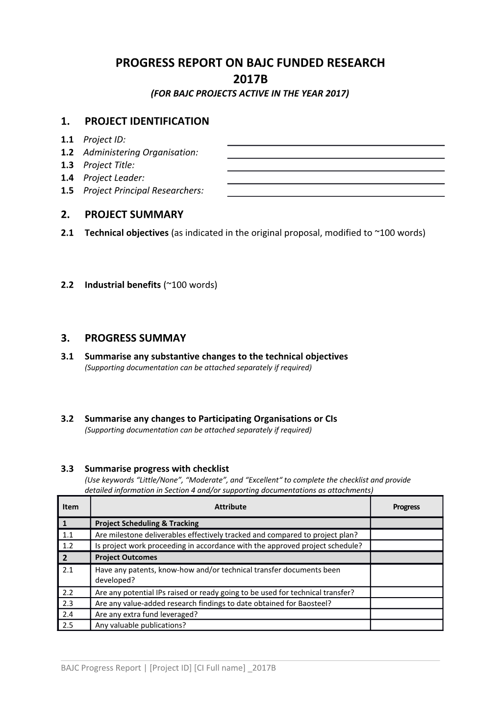 Progress Report on Bajc Funded Research