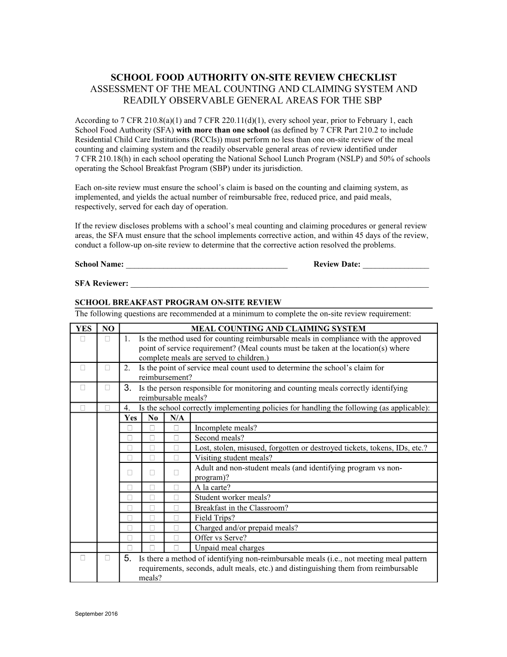 SP56-2016: Additional Guidance for the Implementation of the Administrative Reviews In s2