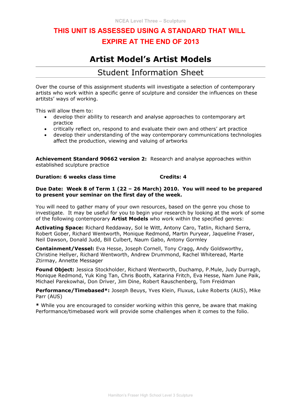 Technology Achievement Standard s5