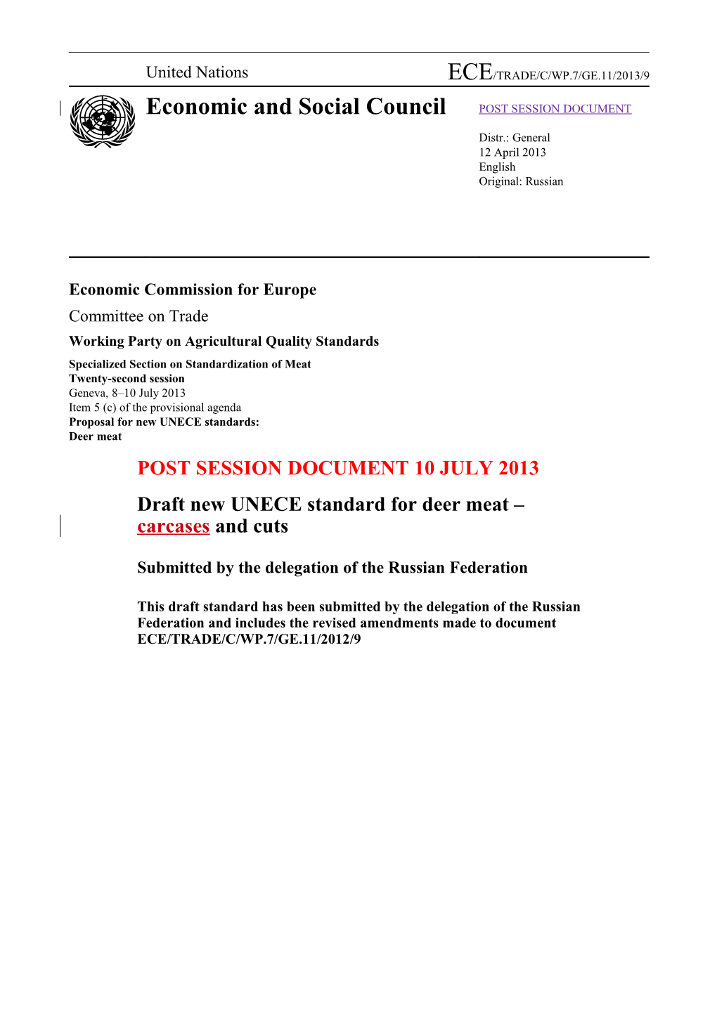 Economic Commission for Europe s17