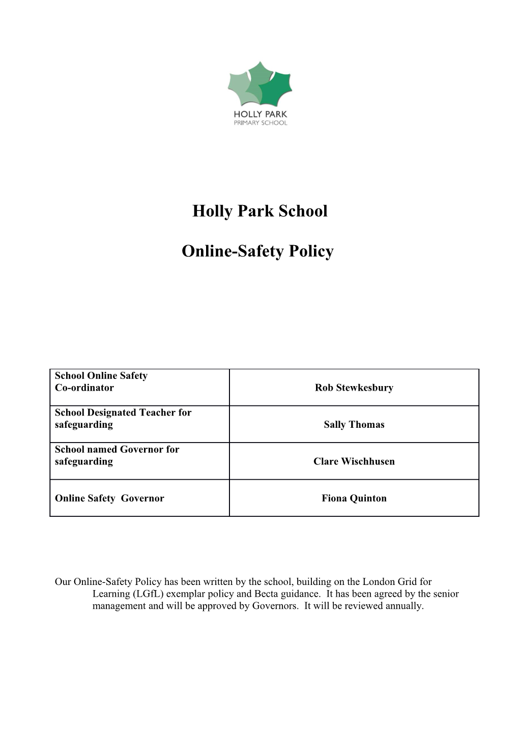 Holly Park School