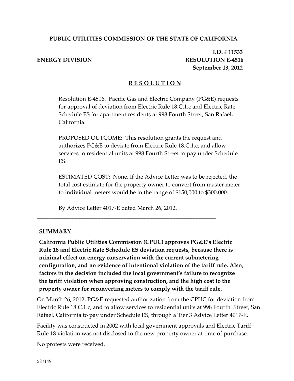 Public Utilities Commission of the State of California s79