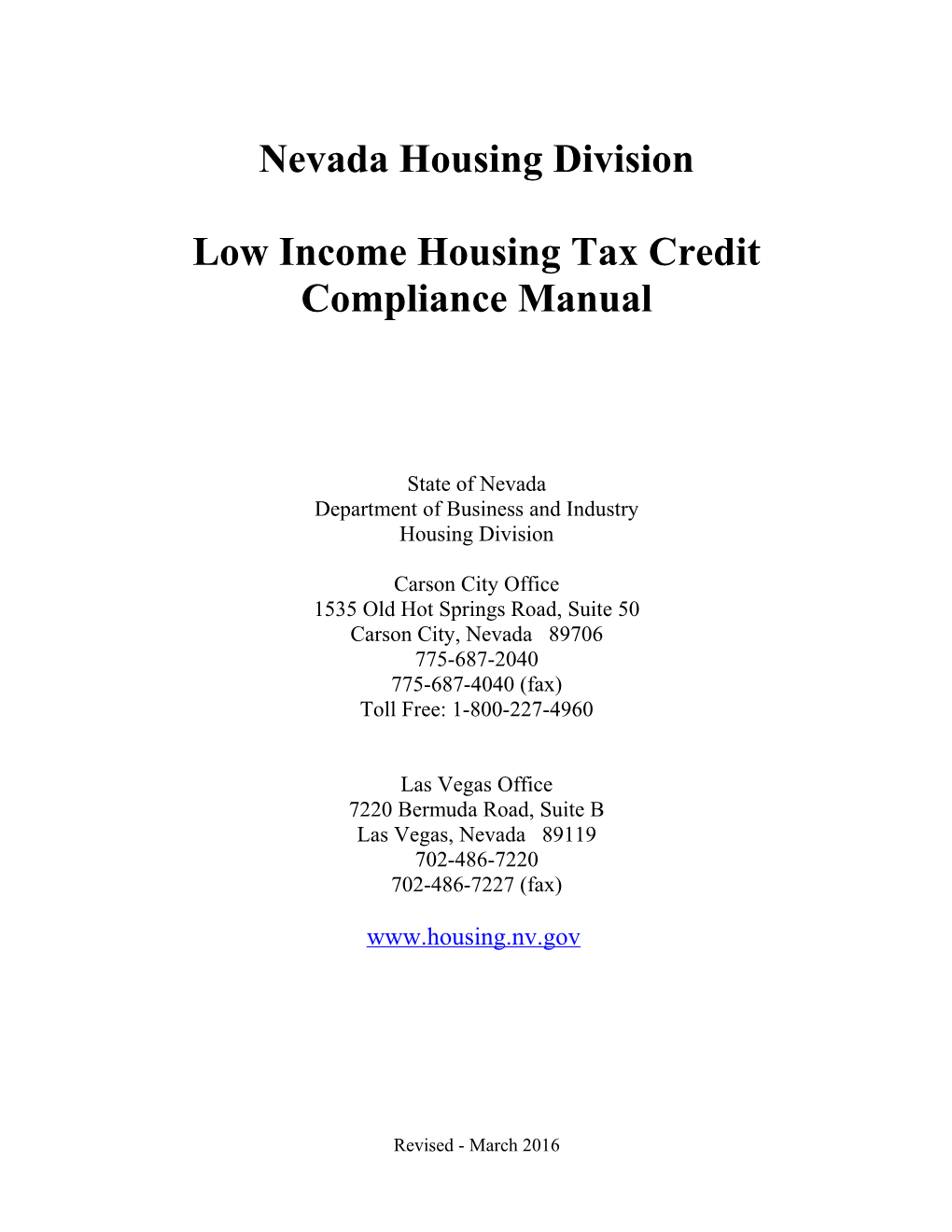 Nevada Housing Division