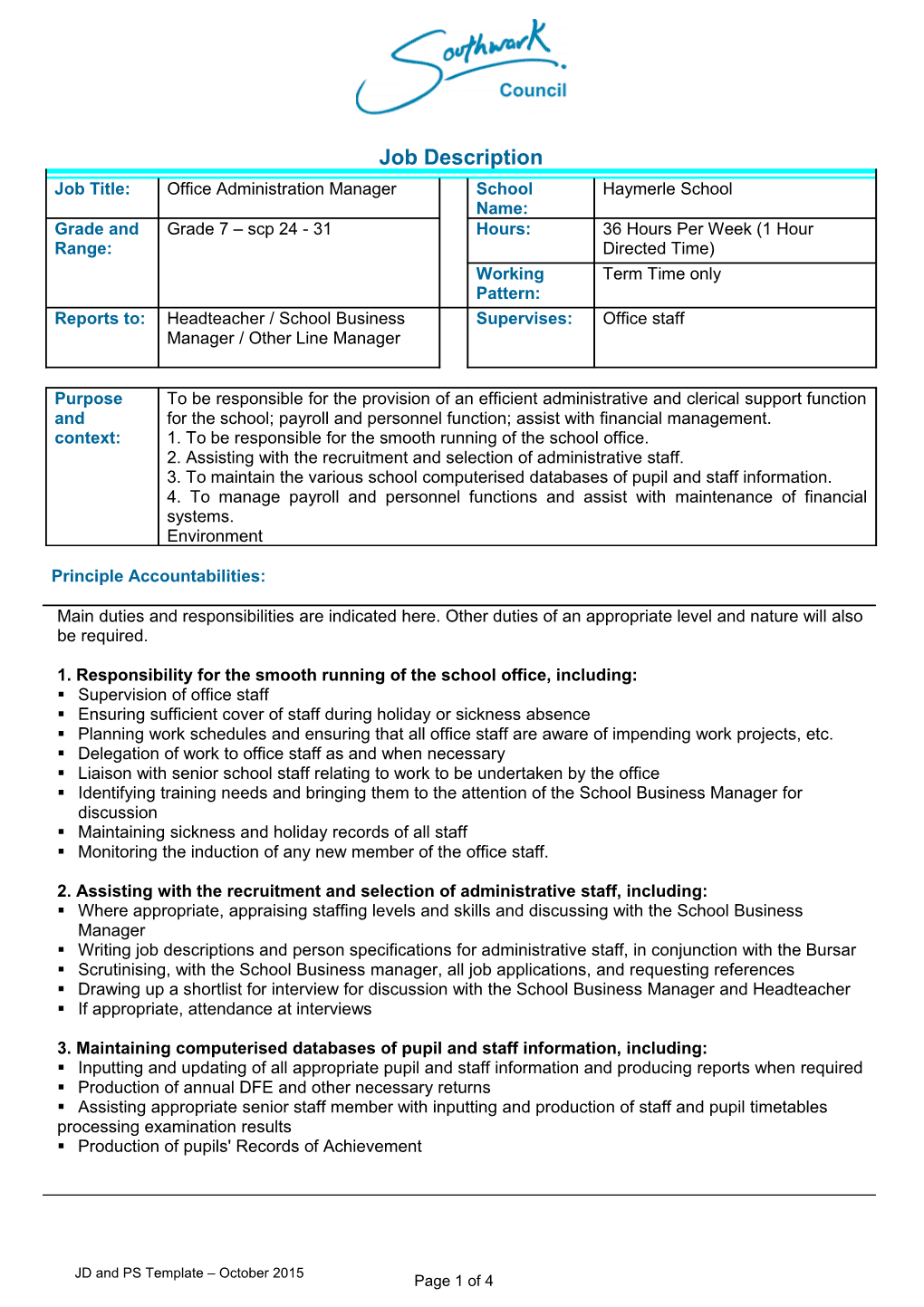 Ensuring Sufficient Cover of Staff During Holiday Or Sickness Absence