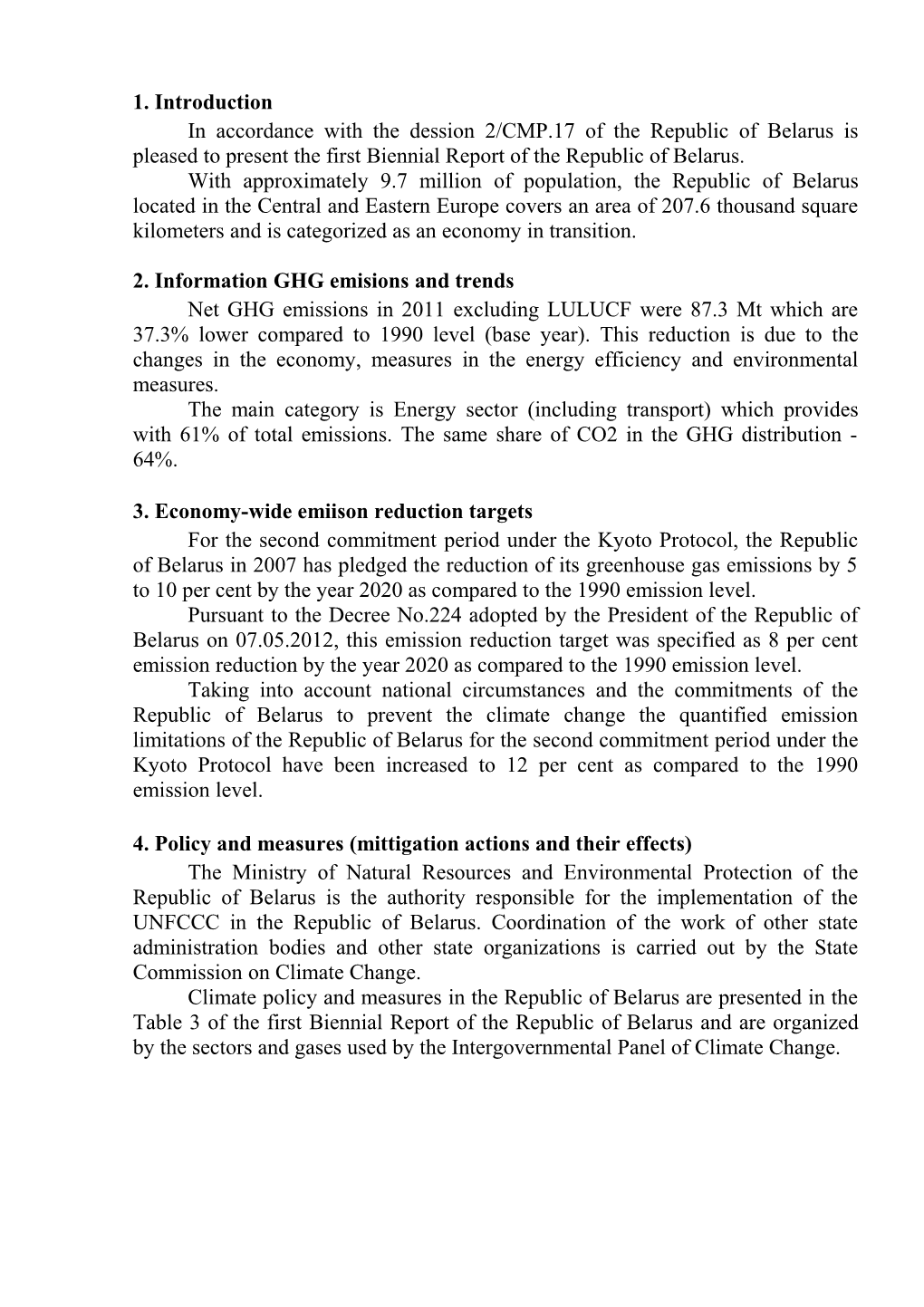 2. Information GHG Emisions and Trends