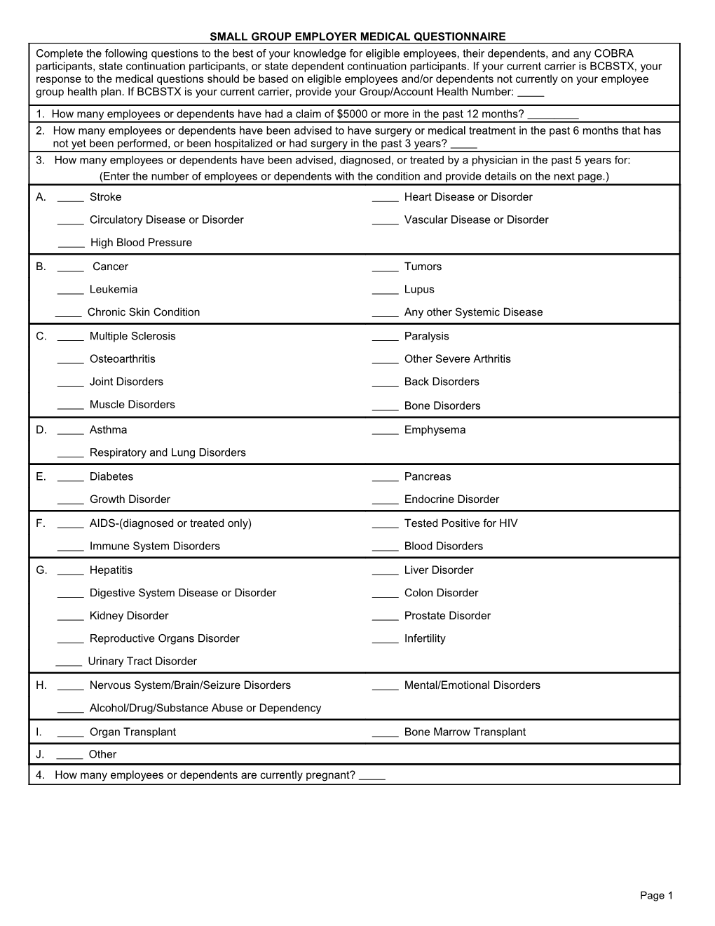 Small Group Employer Application s1