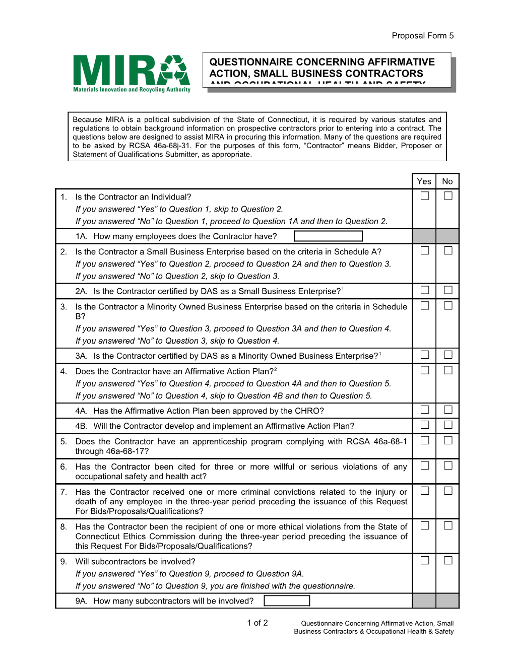 Because CRRA Is a Political Subdivision of the State of Connecticut, It Is Required By