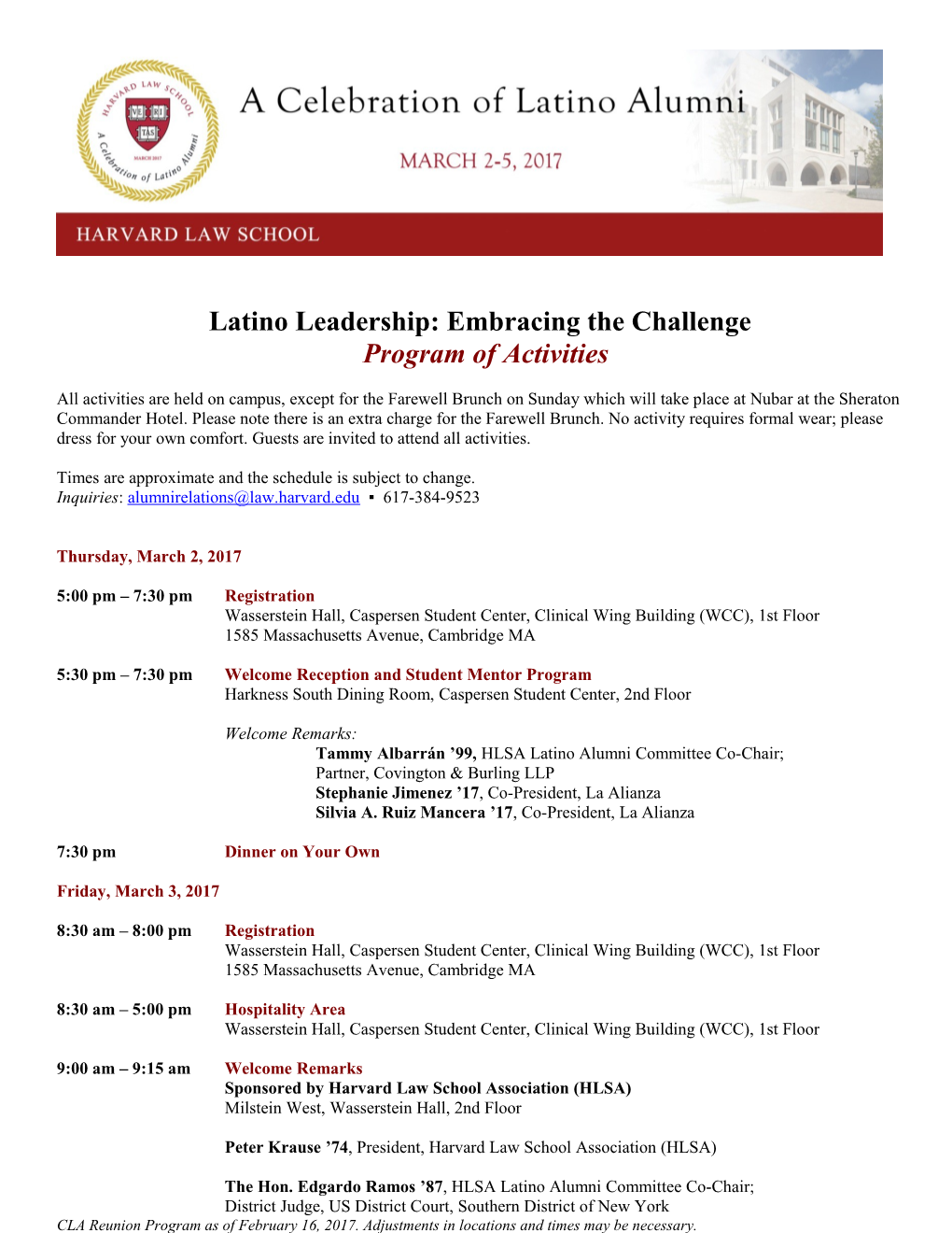 Latino Leadership: Embracing the Challenge