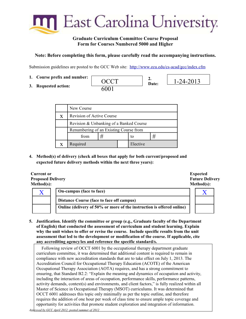 Overview of Graduate Curriculum Development s5