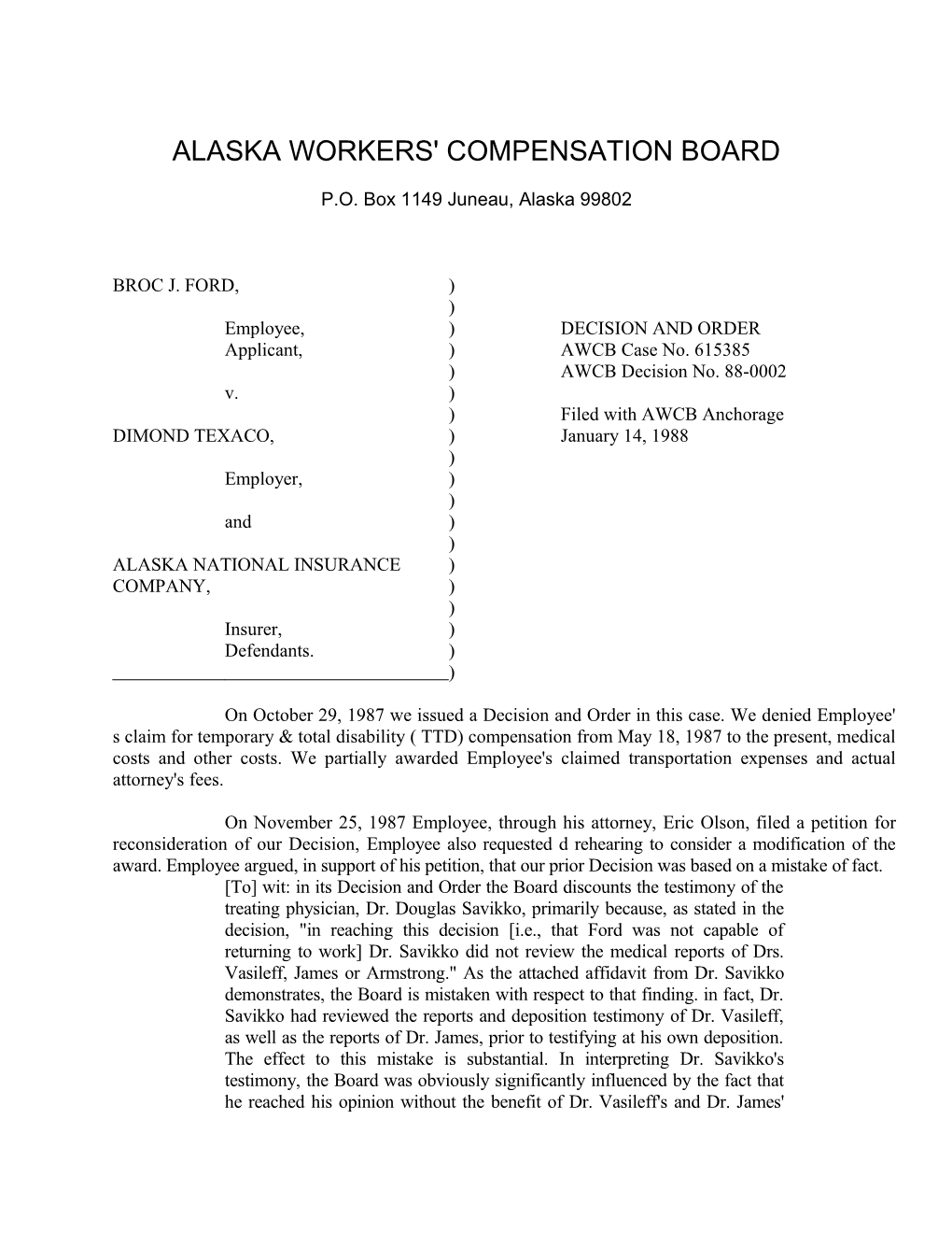 Alaska Workers' Compensation Board s21