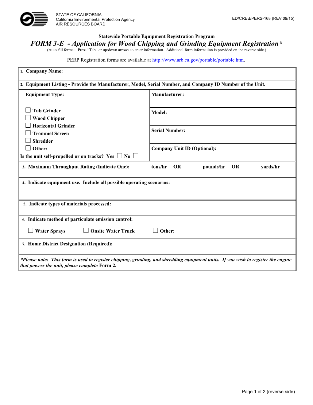 Statewide Portable Equipment Registration Program s2