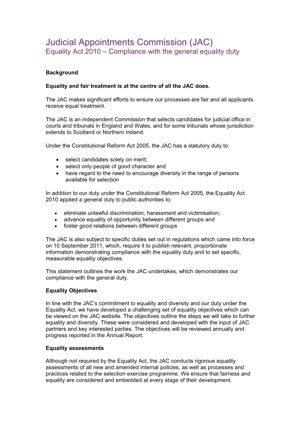 Judicial Appointments Commission