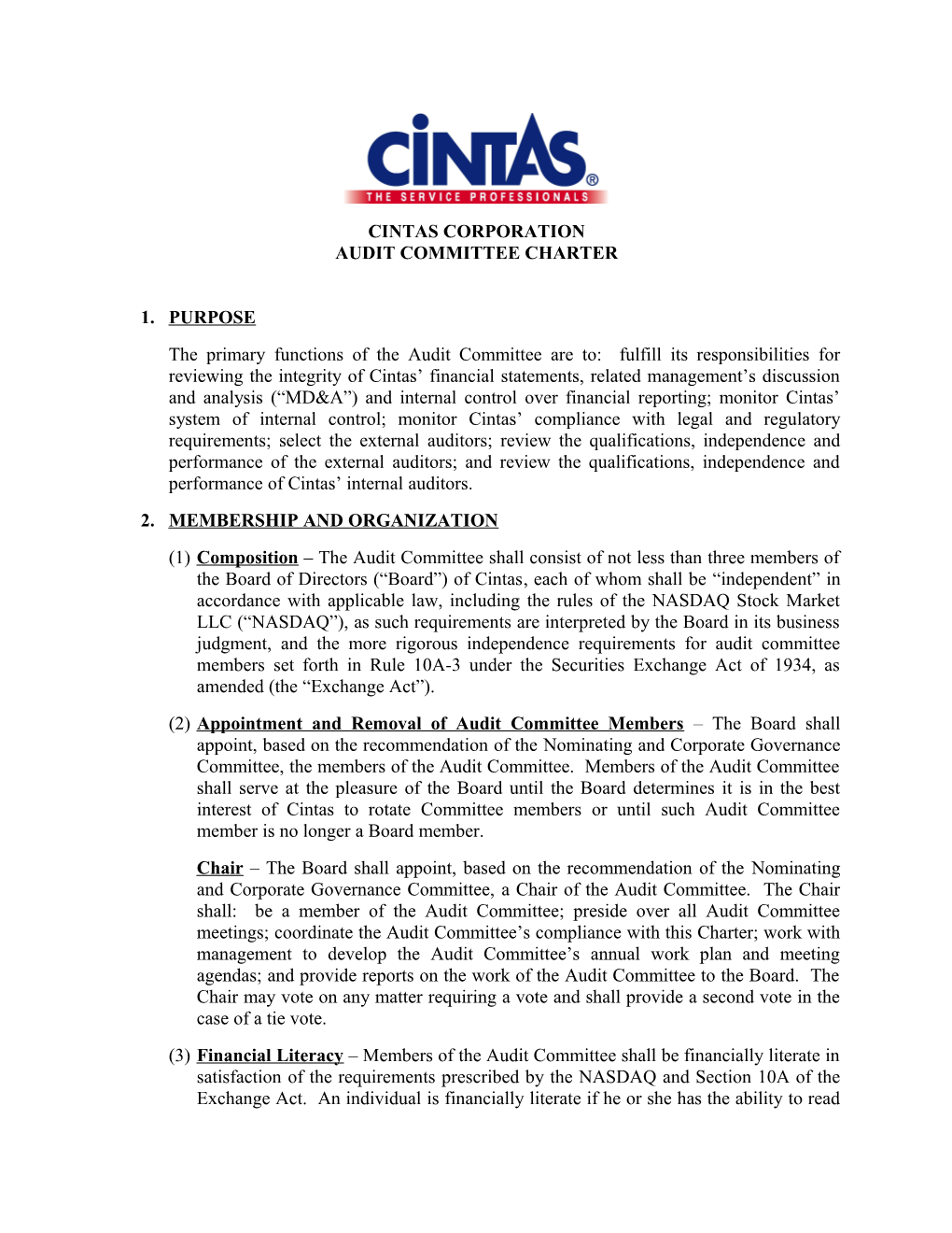 Cintas Corporation