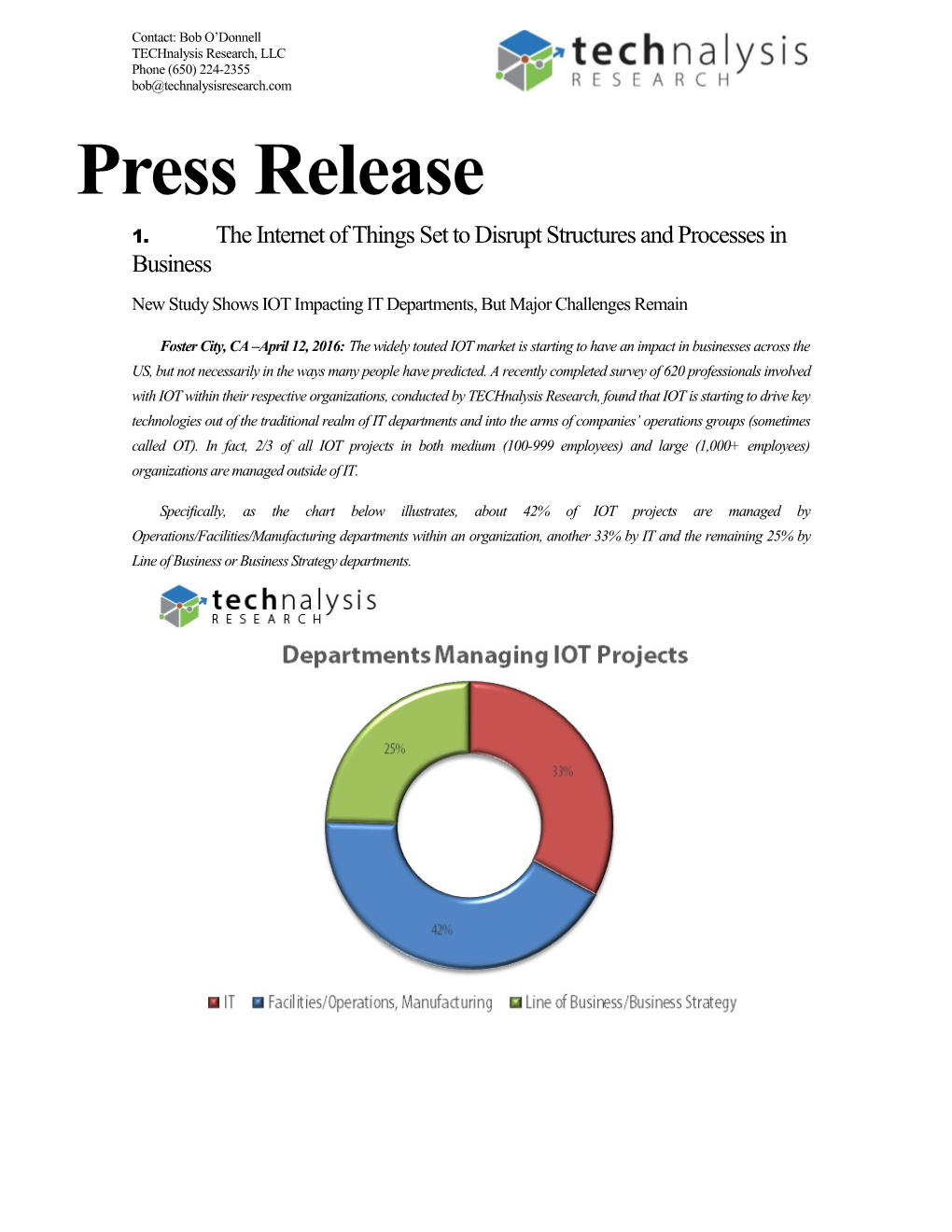 Press Release (Professional Design)