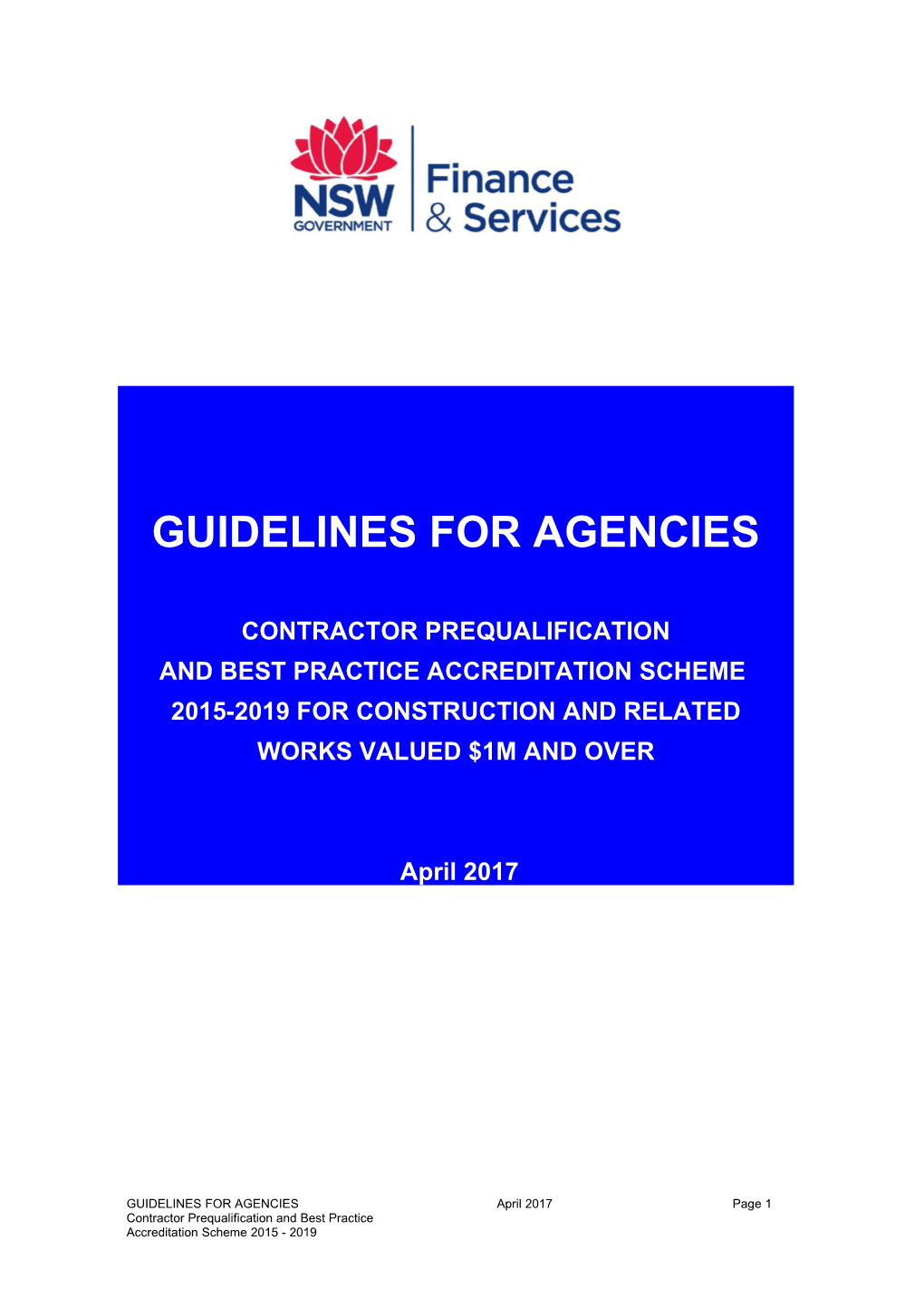 Contractor Prequalification and Best Practice Accreditation Scheme 2008-2010