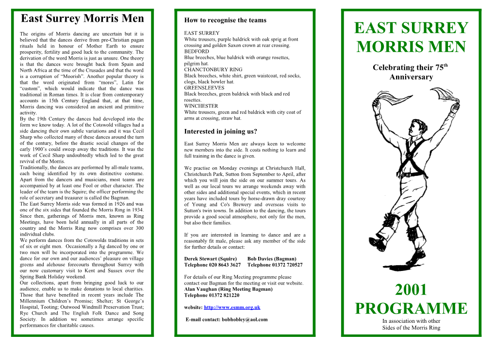 East Surrey Morris Men