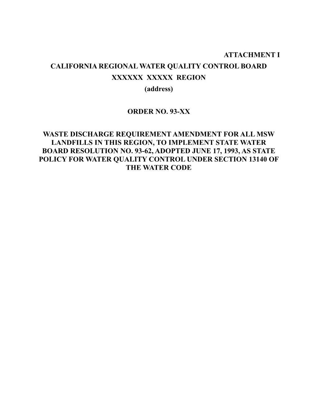 California Regional Water Quality Control Board s11