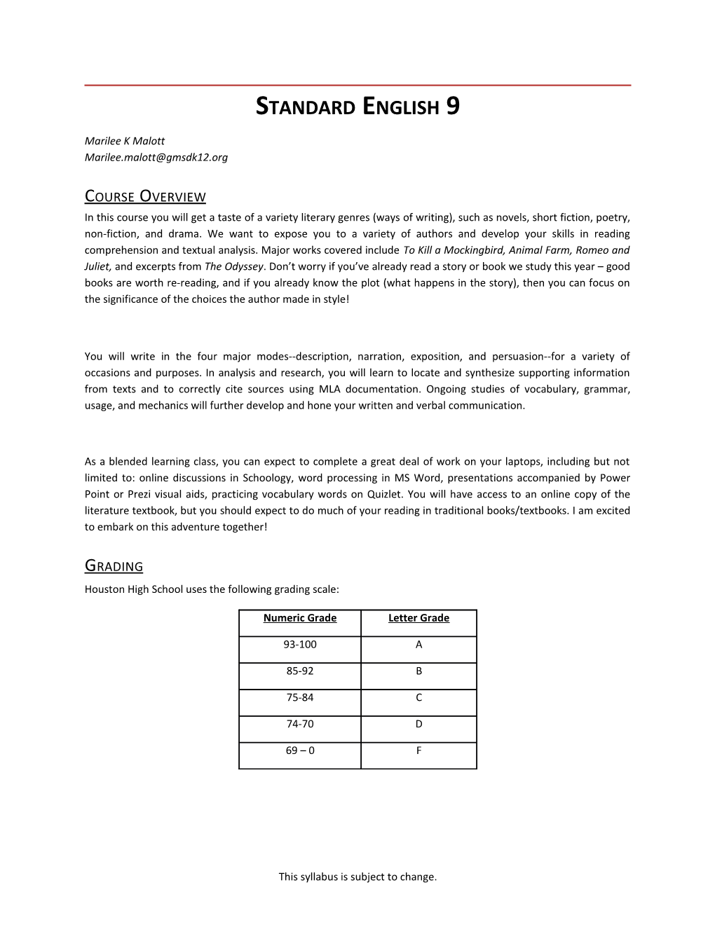 Course Overview s1