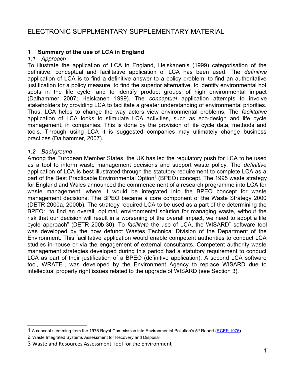 Revisiting the Waste Hierarchy in European Waste Policy