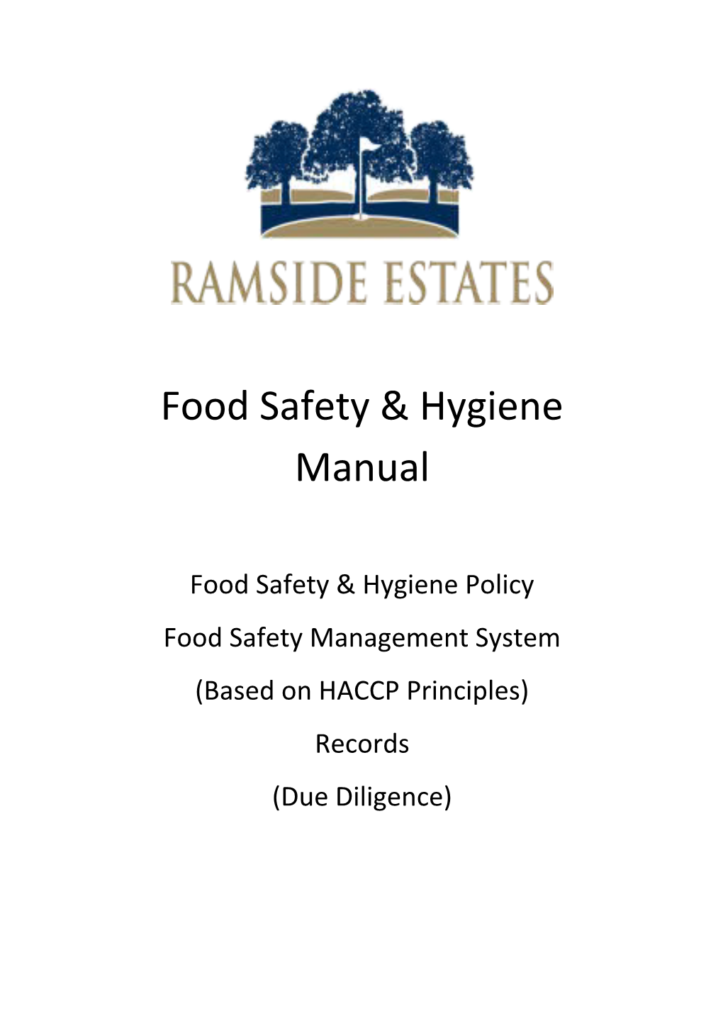 Food Safety & Hygiene Manual