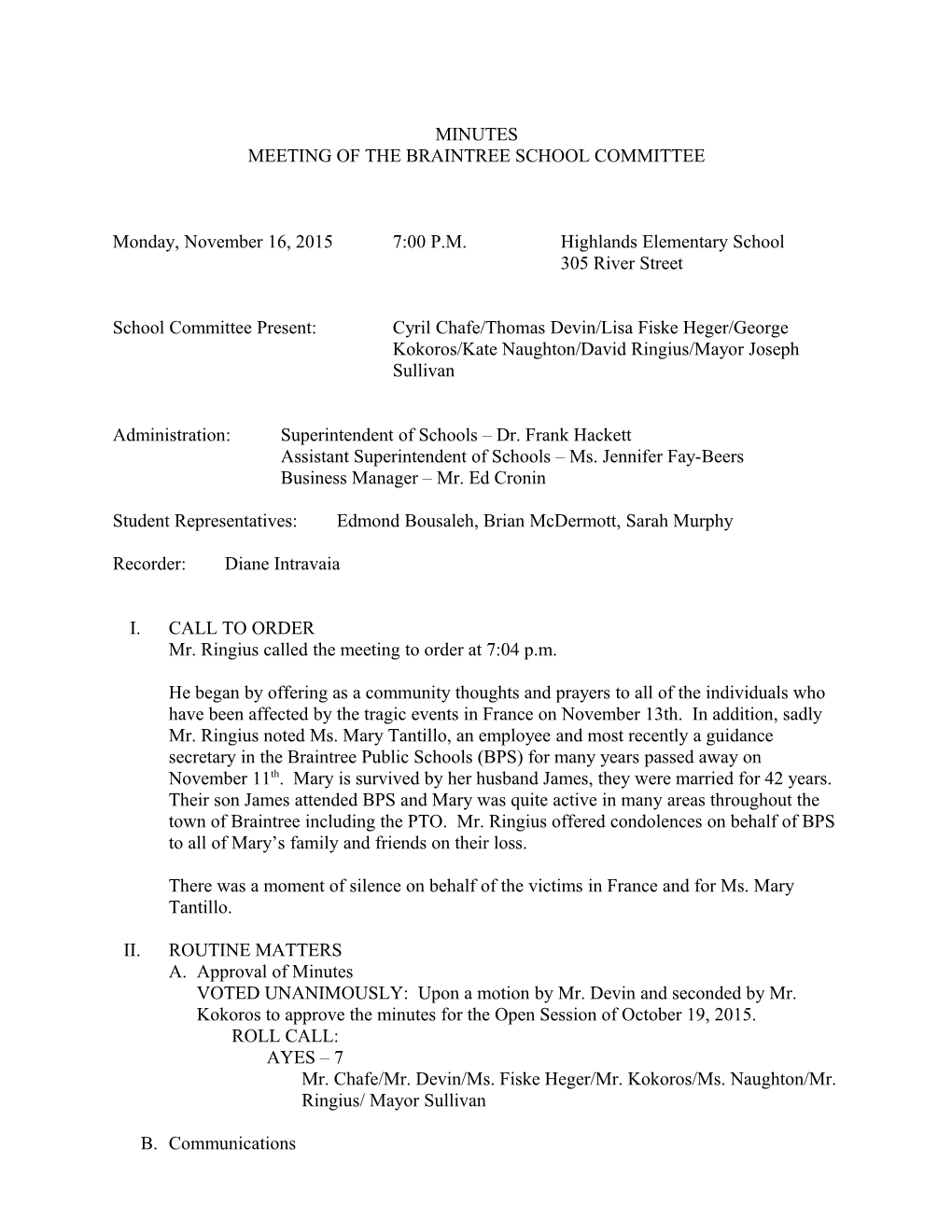 SC Meeting Minutes November 16, 2015 Page 11