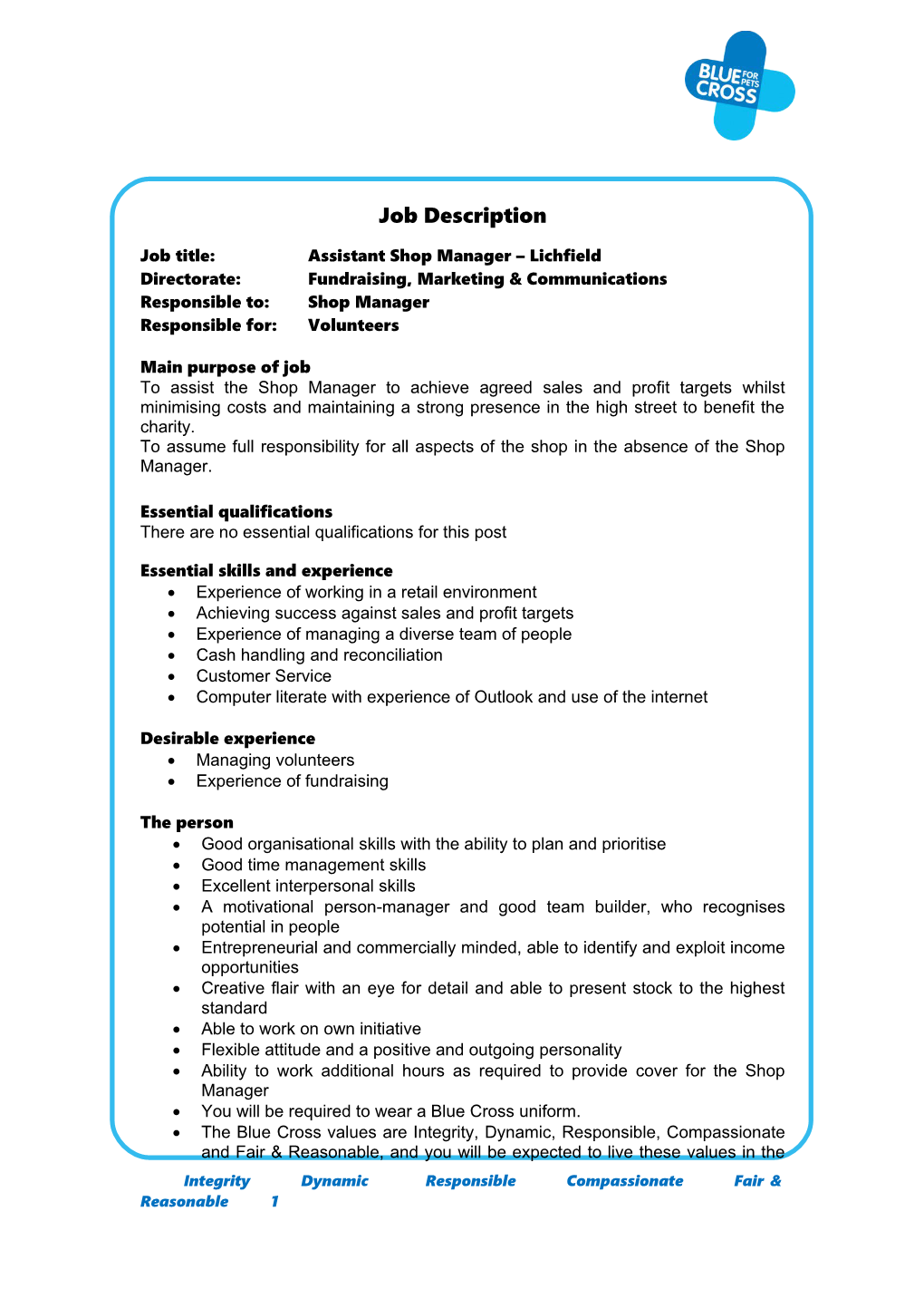 Recruitment Requisition Form